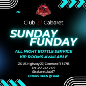 club 27 cabaret sundays